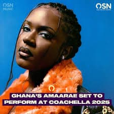 Amaarae to make history as first Ghanaian to perform at Coachella 2025
