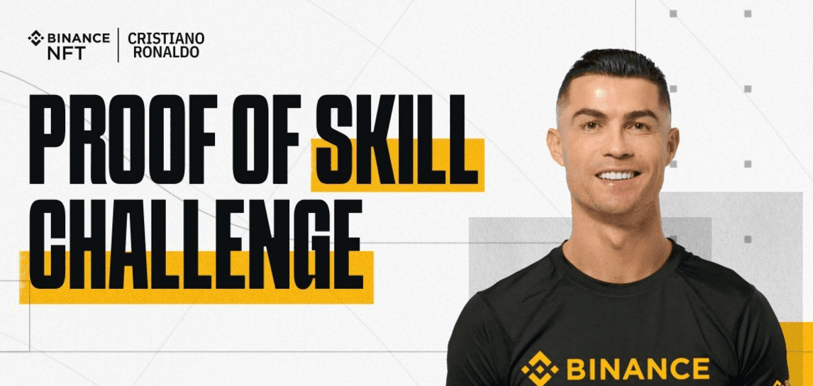 Ronaldo, Binance introduce challenge to find the next master of skills