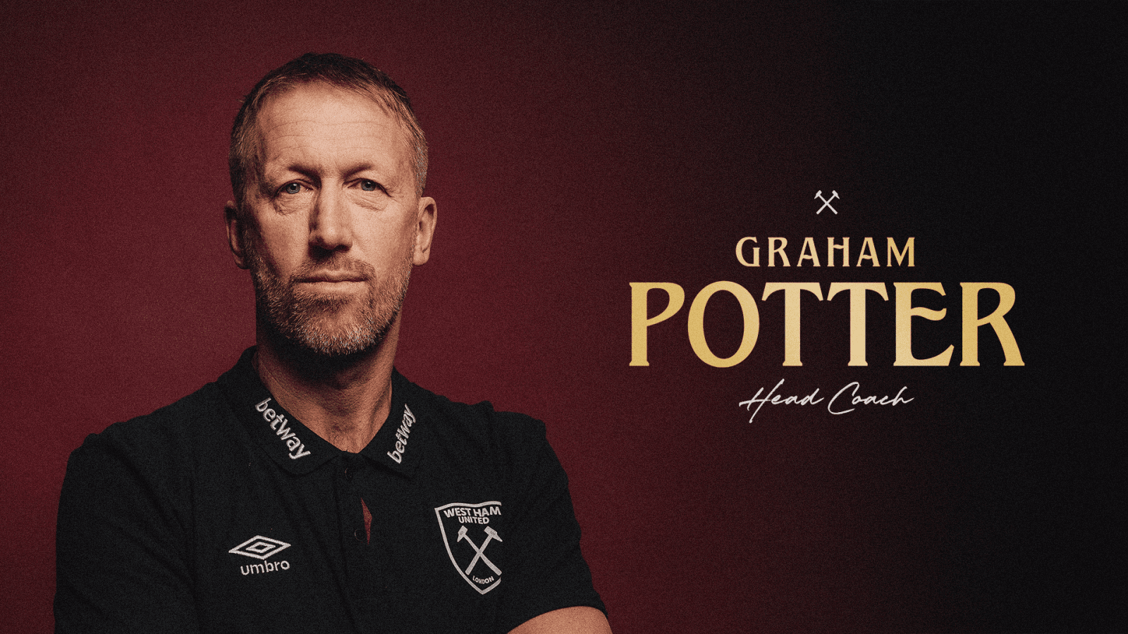 West Ham hands Graham Potter two-and-a-half year contract
