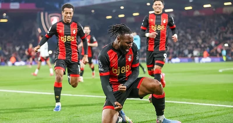 Semenyo equals Essien’s Premier League goal record as Bournemouth beat Fulham
